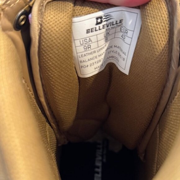 Belleville Spear Point BV518 Men’s Size 9 8” Lightweight Hot Weather NEW - Picture 4 of 5